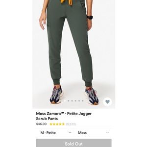 Figs Moss Joggers Petite